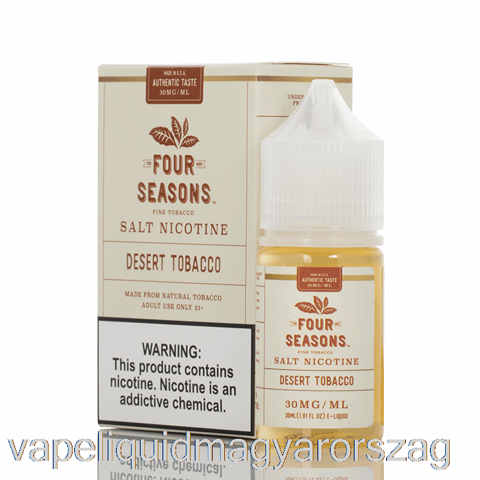 Sivatagi Dohánysó - Négy évszak - 30 Ml 50 Mg-os Vape Toll